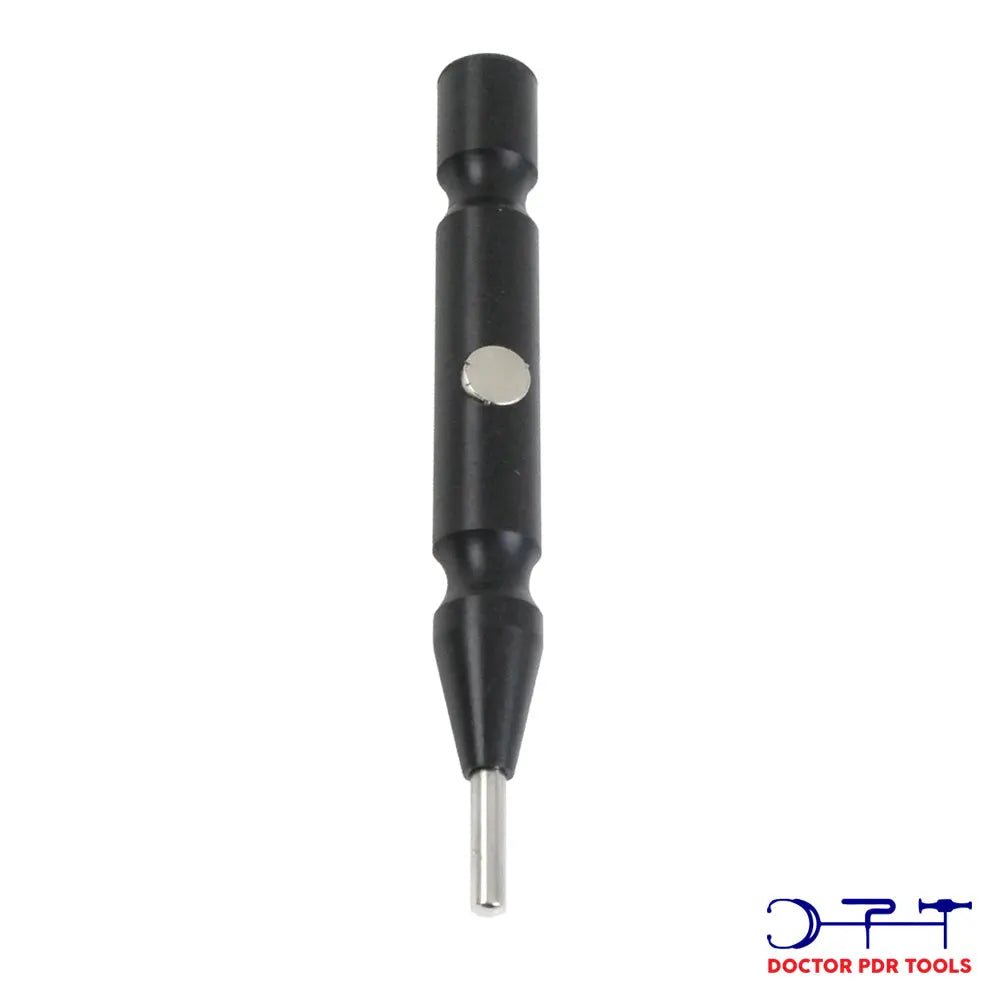 Professional Magnetic Fiber Knockdown Pen with Steel Oval Tip | Paintless Dent Repair Tap Down Tool - DoctorPdrTools